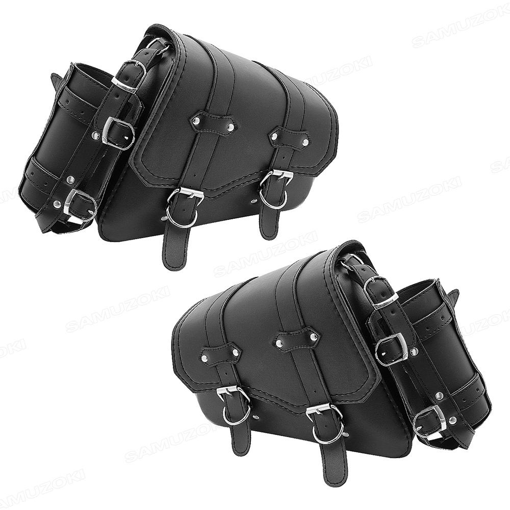 Motorcycle PU Leather Side Sad - Motorcycle Gear Backpack ulasan dan harga