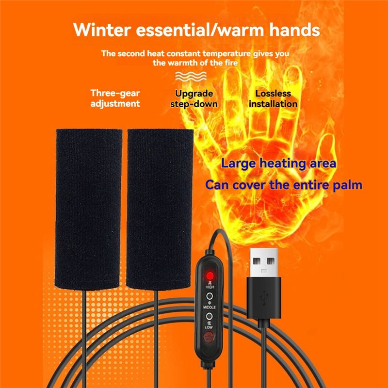 AC54-USB Motorcycle Heated Gri - Handlebar Grip Heated ulasan dan harga