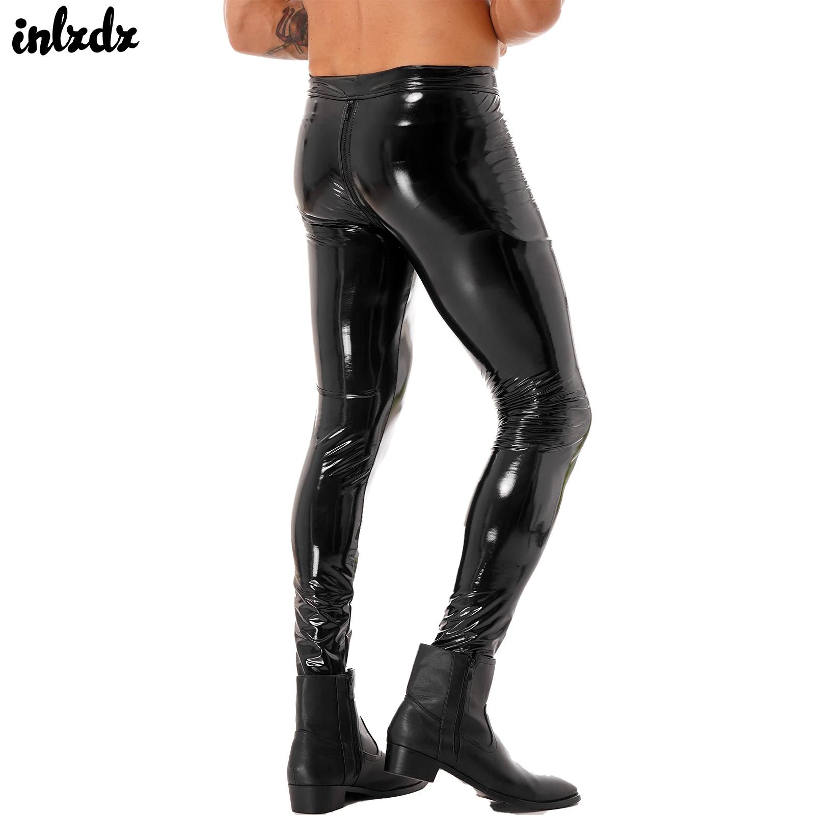 Mens Zipper Crotch Skinny Trou - Motorcycle Gear Mens ulasan dan harga