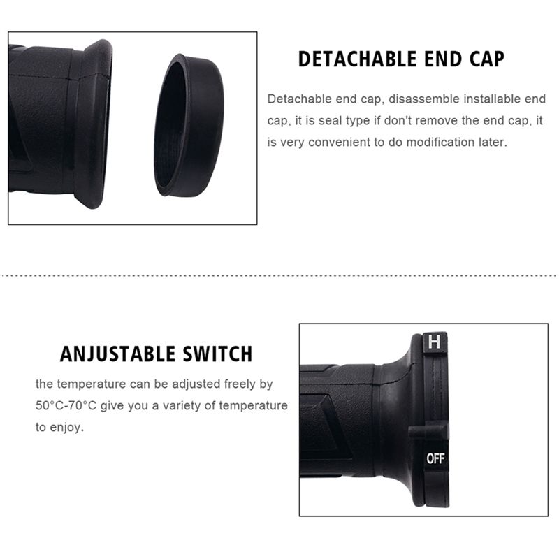 Leading-Edge-Winter Motorcycle - Handlebar Grip Heated ulasan dan harga